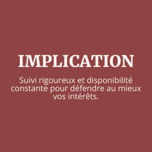 Valeur avocat : l'implication